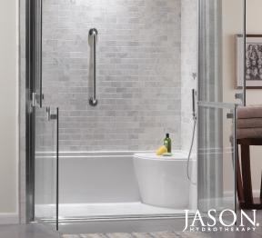 Jason’s New TZ Shower Base Offers Elegant, Barrier-Free Functionality